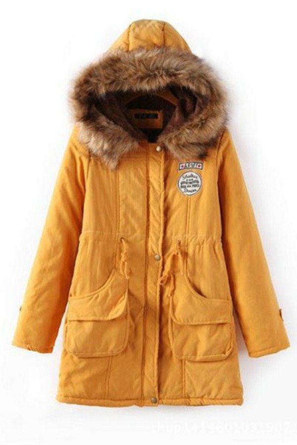 JAKET BULU KUNING - COAT IMPORT WANITA KOREA MUSIM DINGIN JAKET BULU KUNING - COAT IMPORT WANITA KOREA MUSIM DINGIN