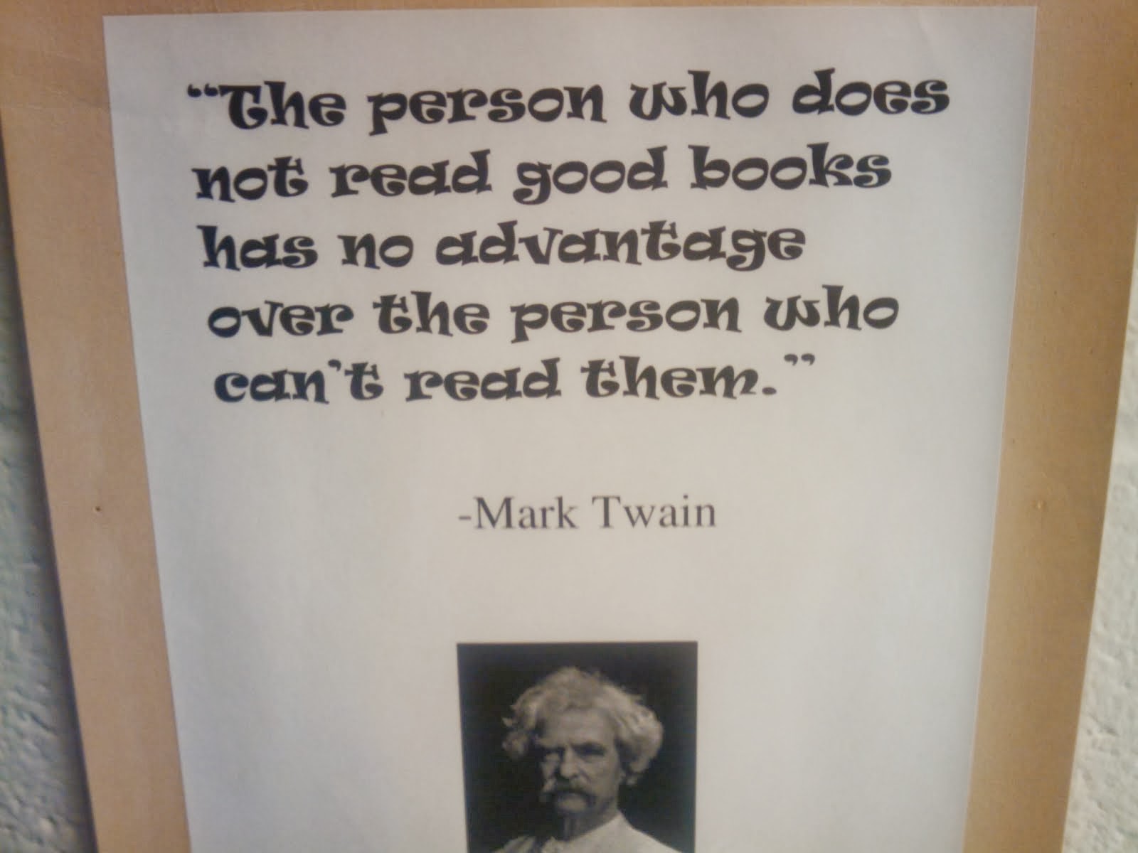 Food for Thought from Mark Twain