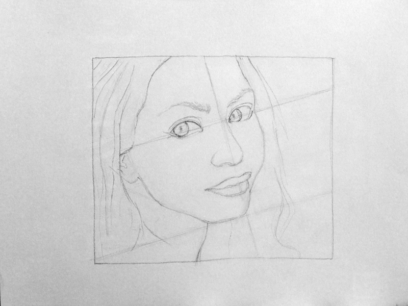 Tutorial: How to Draw a Face Part 2