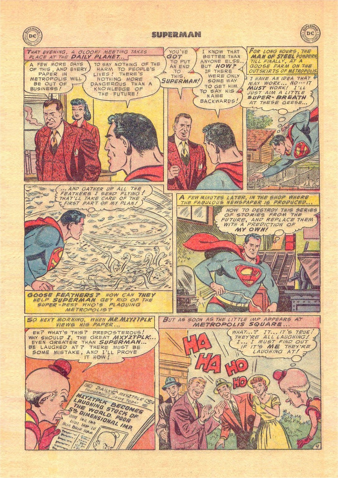 Read online Superman (1939) comic -  Issue #86 - 39