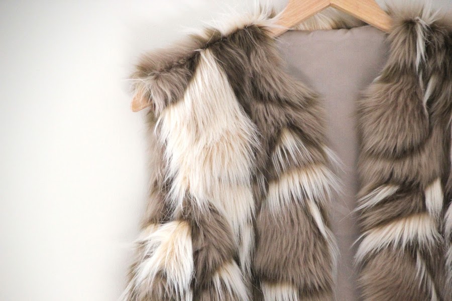 DIY Tutorial: Como hacer chaleco de pelo (patrones gratis)