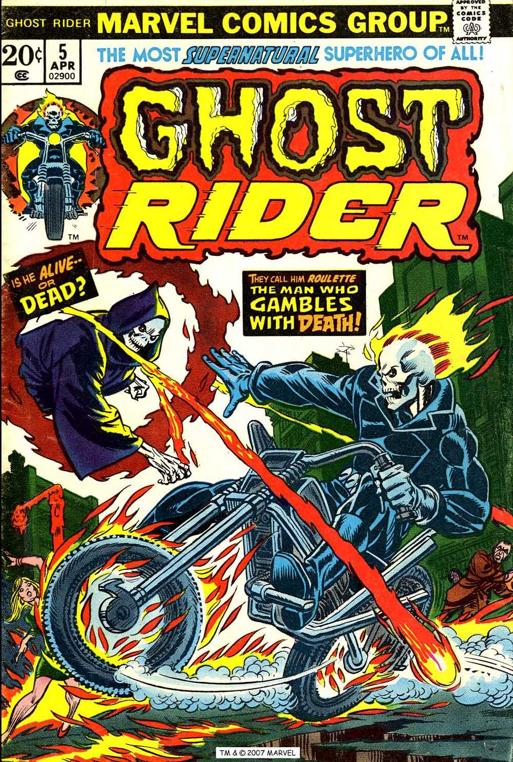 Read online Ghost Rider (1973) comic -  Issue #5 - 1