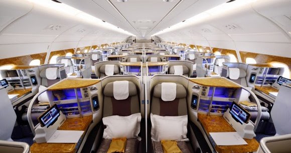 Emirates A380 interior photos - Seat Inspiration