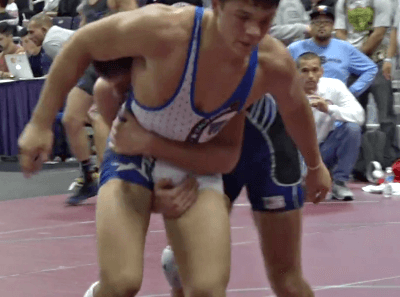 Wrestling Bulge Grab