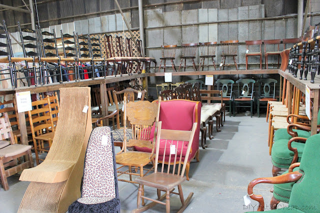 Antique Tobacco Barn chairs