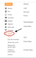 mengganti email blogspot