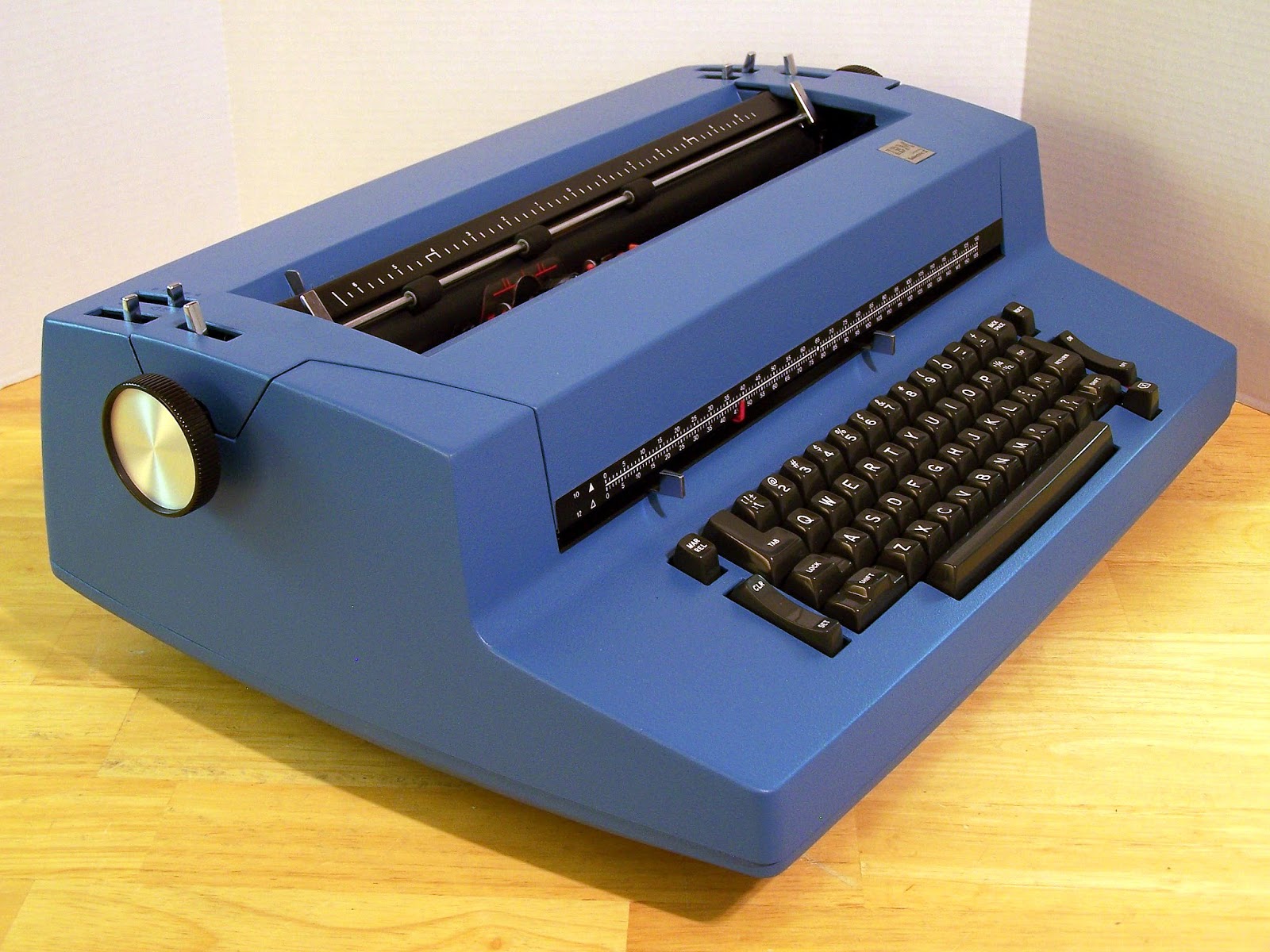 IBM Selectric Typewriters Classic Blue Correcting Selectric II SOLD