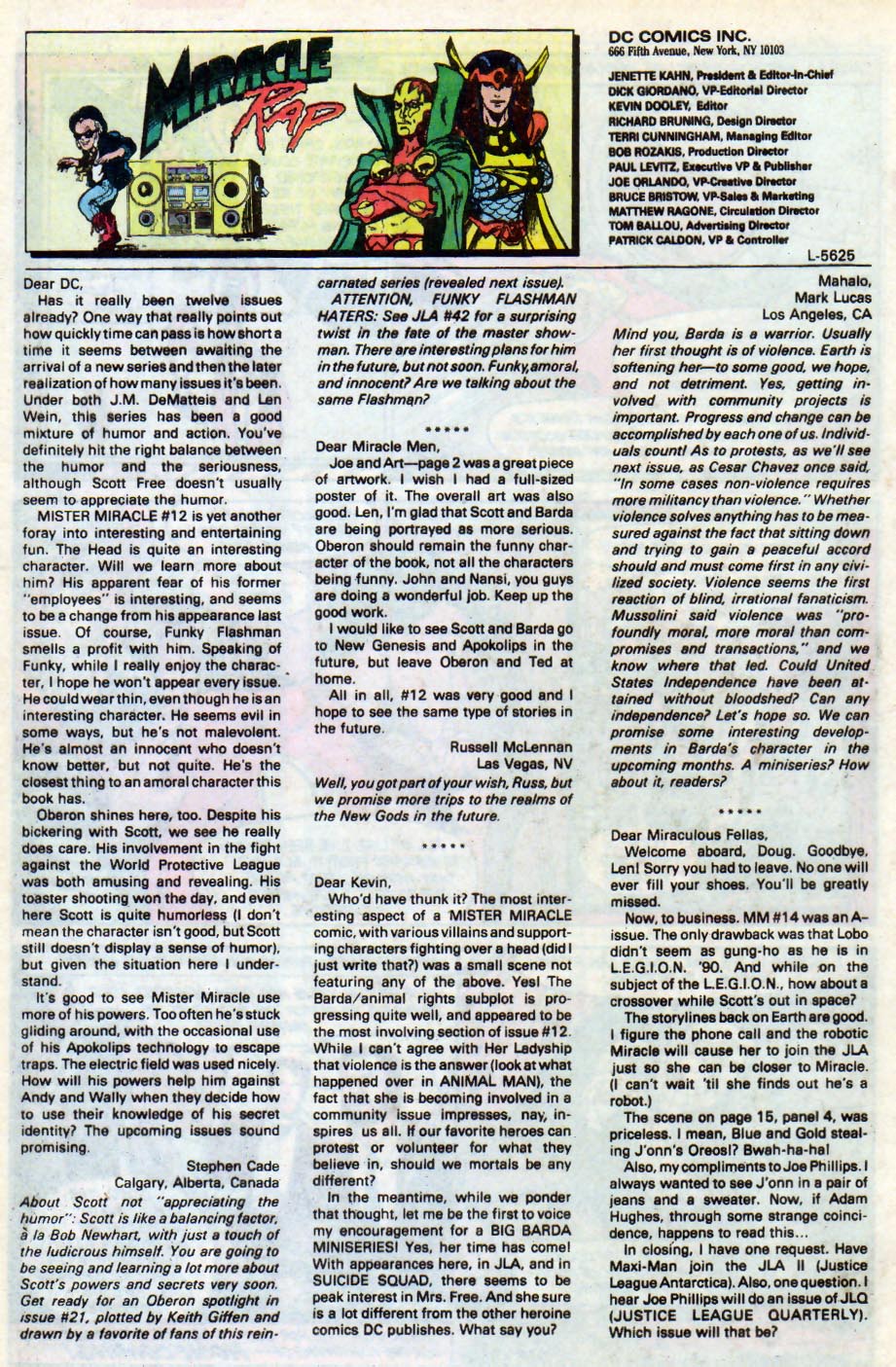 Read online Mister Miracle (1989) comic -  Issue #18 - 24