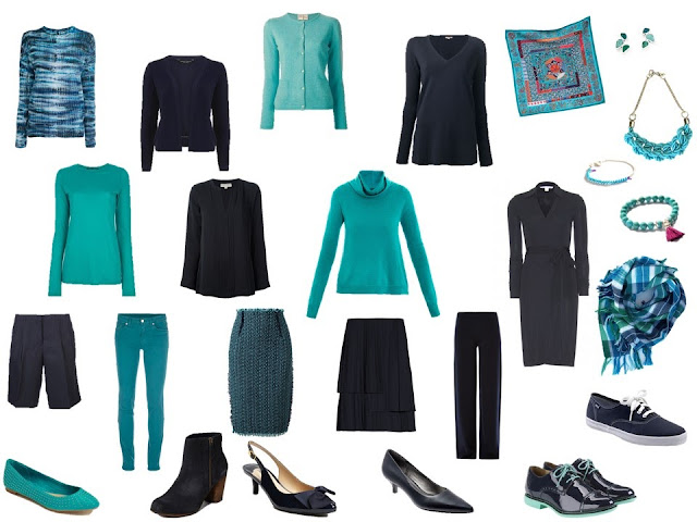 Chic Sightings: Turquoise and Navy | The Vivienne Files
