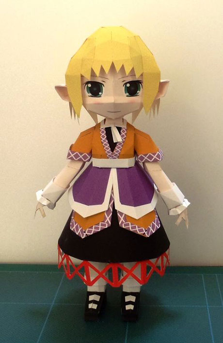 Touhou Project: Parsee Mizuhashi Papercraft | Paperized Crafts
