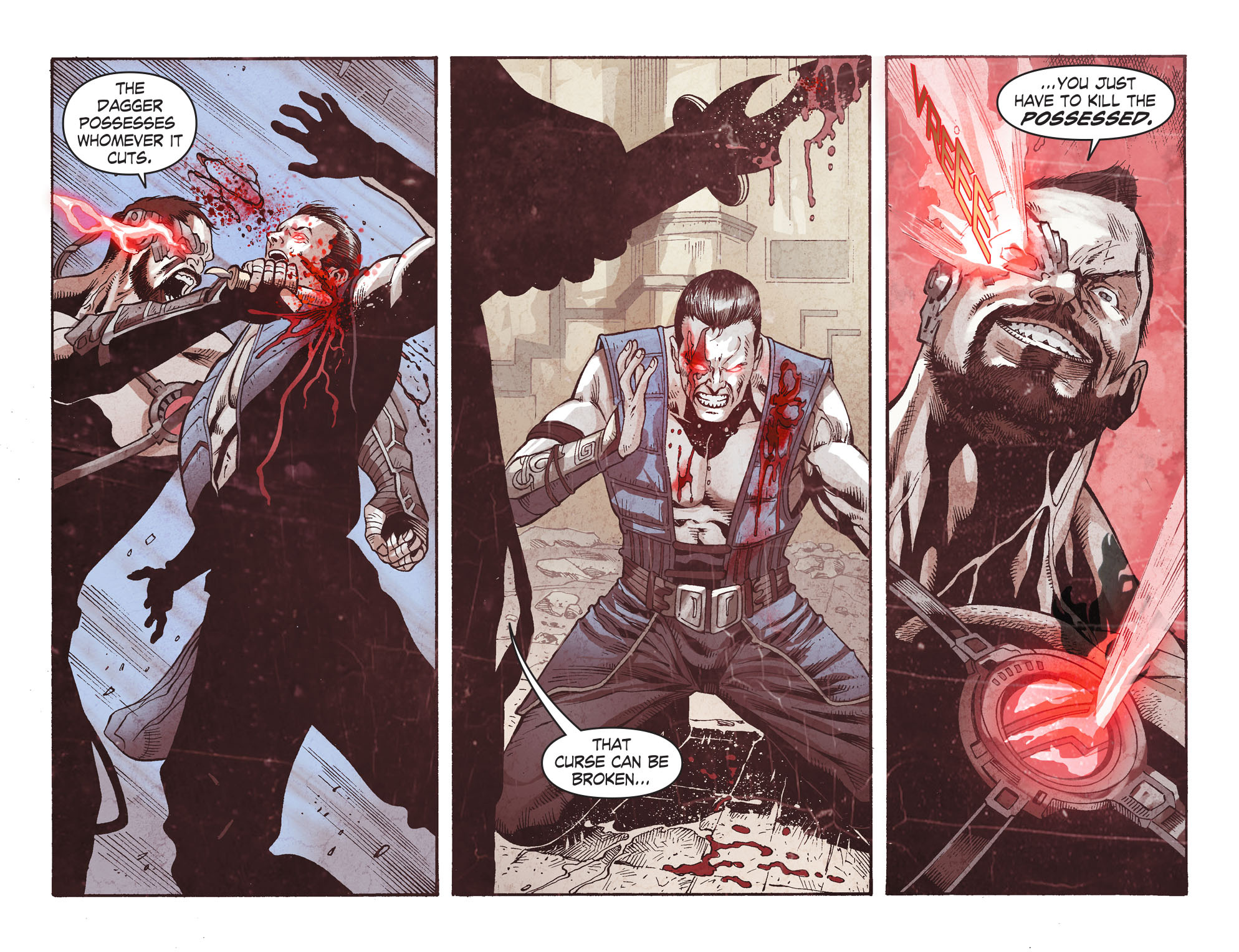 Read online Mortal Kombat X [I] comic -  Issue #9 - 16