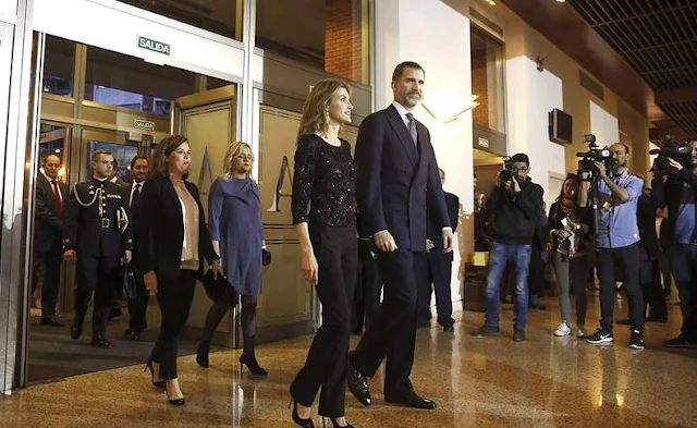 King Felipe and Queen Letizia attends tribute concert for terrorism victims