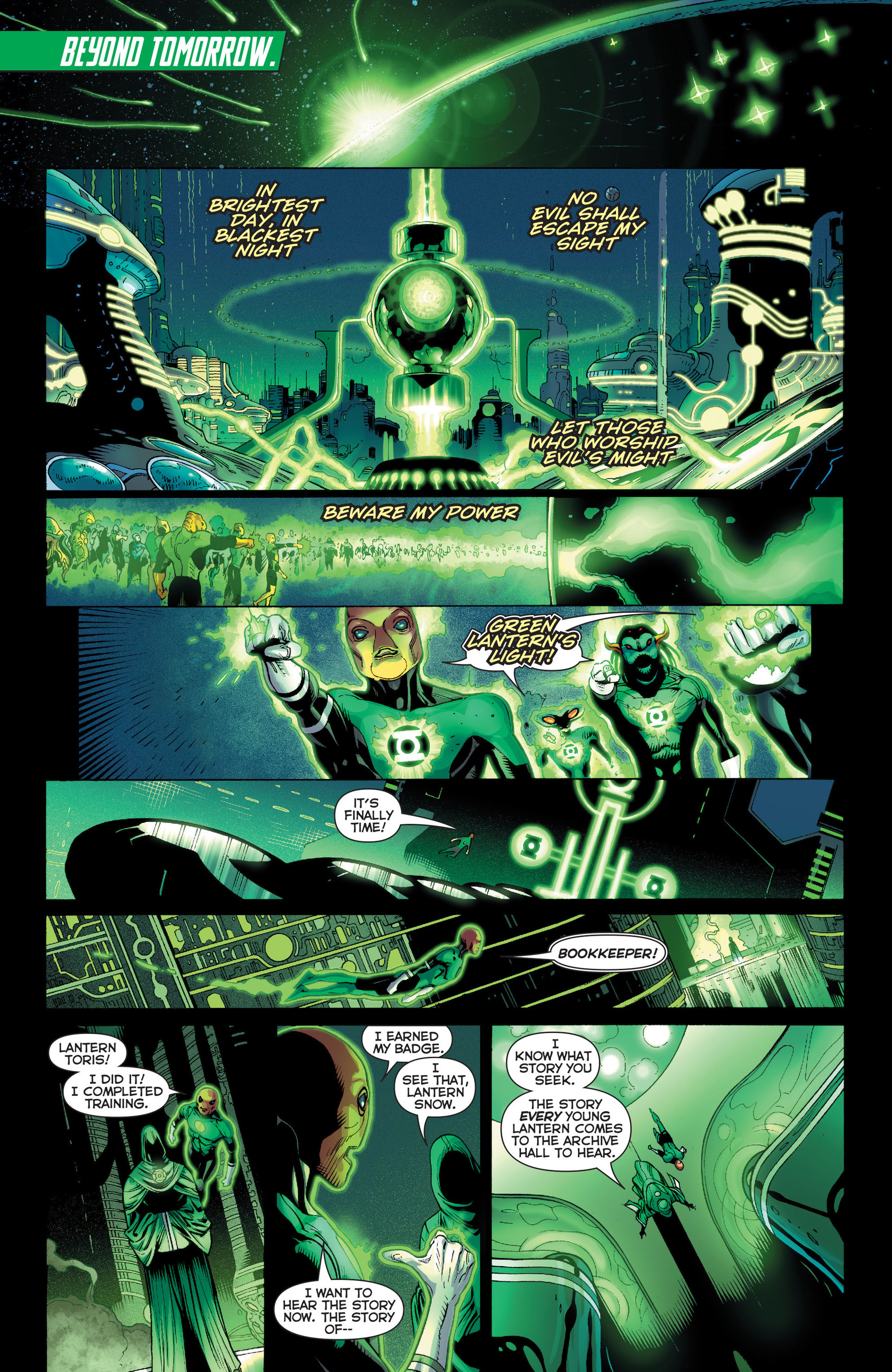 Read online Green Lantern (2011) comic -  Issue #20 - 4