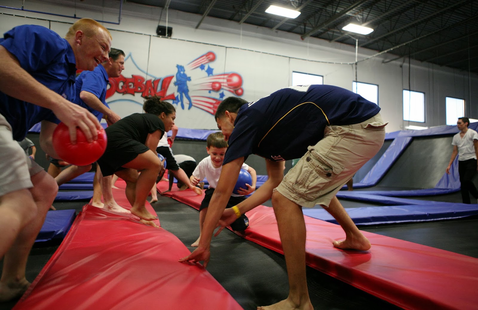 Mark Kodiak Ukena Trampoline Dodgeball Tournament