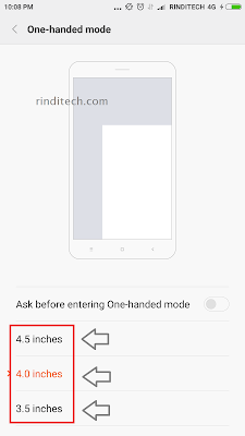 Cara Mengaktifkan One-Handed Mode di Xiaomi (Redmi Note 3)