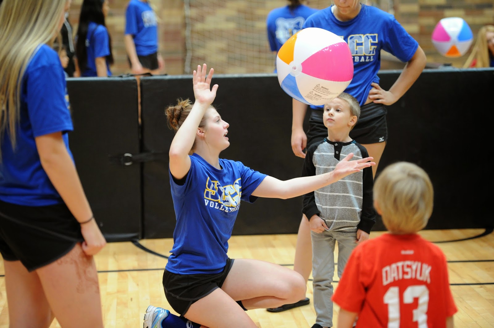 SLCC volleyball team inspires at Boys and Girls Club