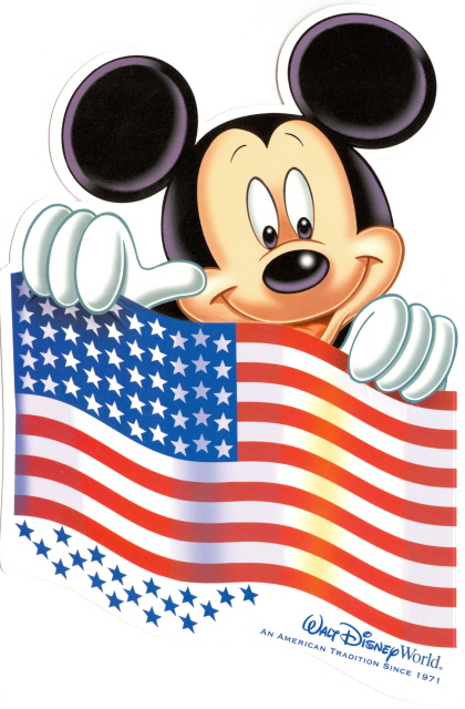 mickey mouse 4th july clipart - photo #38