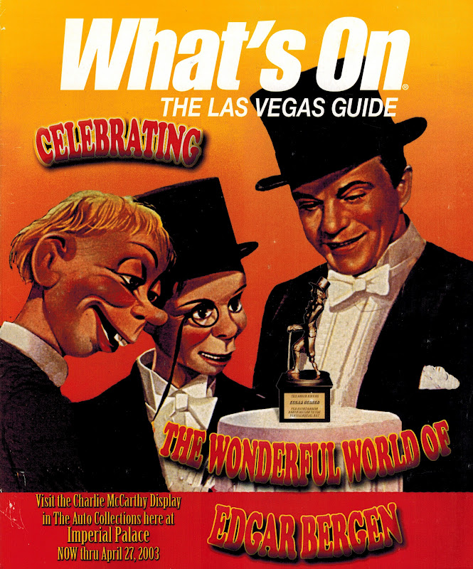 Mr. D's Daily Ventriloquist Journal Las Vegas Guide April 2003