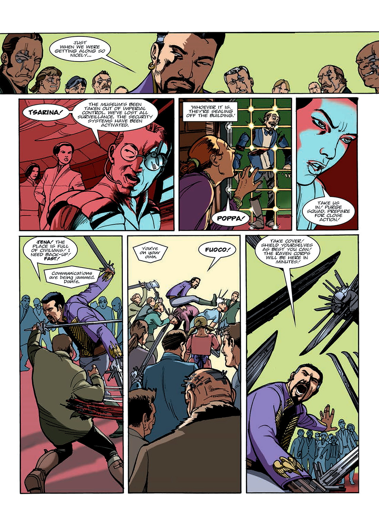Read online Nikolai Dante comic -  Issue # TPB 7 - 149