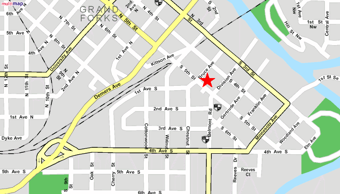map of minot