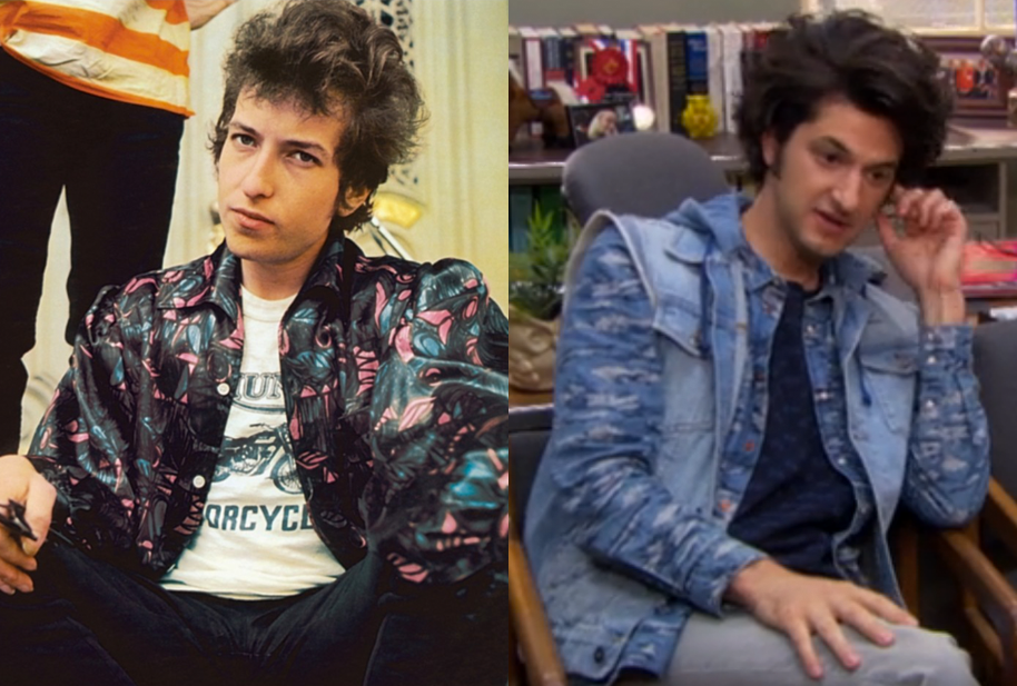 Jean Ralphio from Parks and Recreation looks just like young Bob Dylan