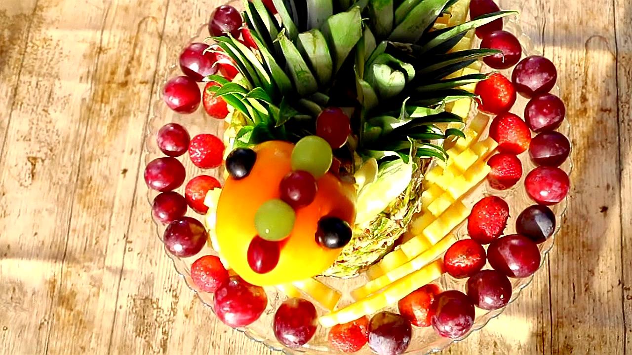 ItalyPaul Art In Fruit & Vegetable Carving Lessons Pineapple Garnish