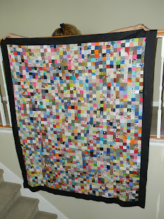 My Current Postage Stamp Quilt!