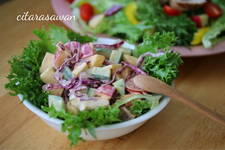 Salad Ayam Panggang / Roasted Chicken Salad ~ Resepi Terbaik