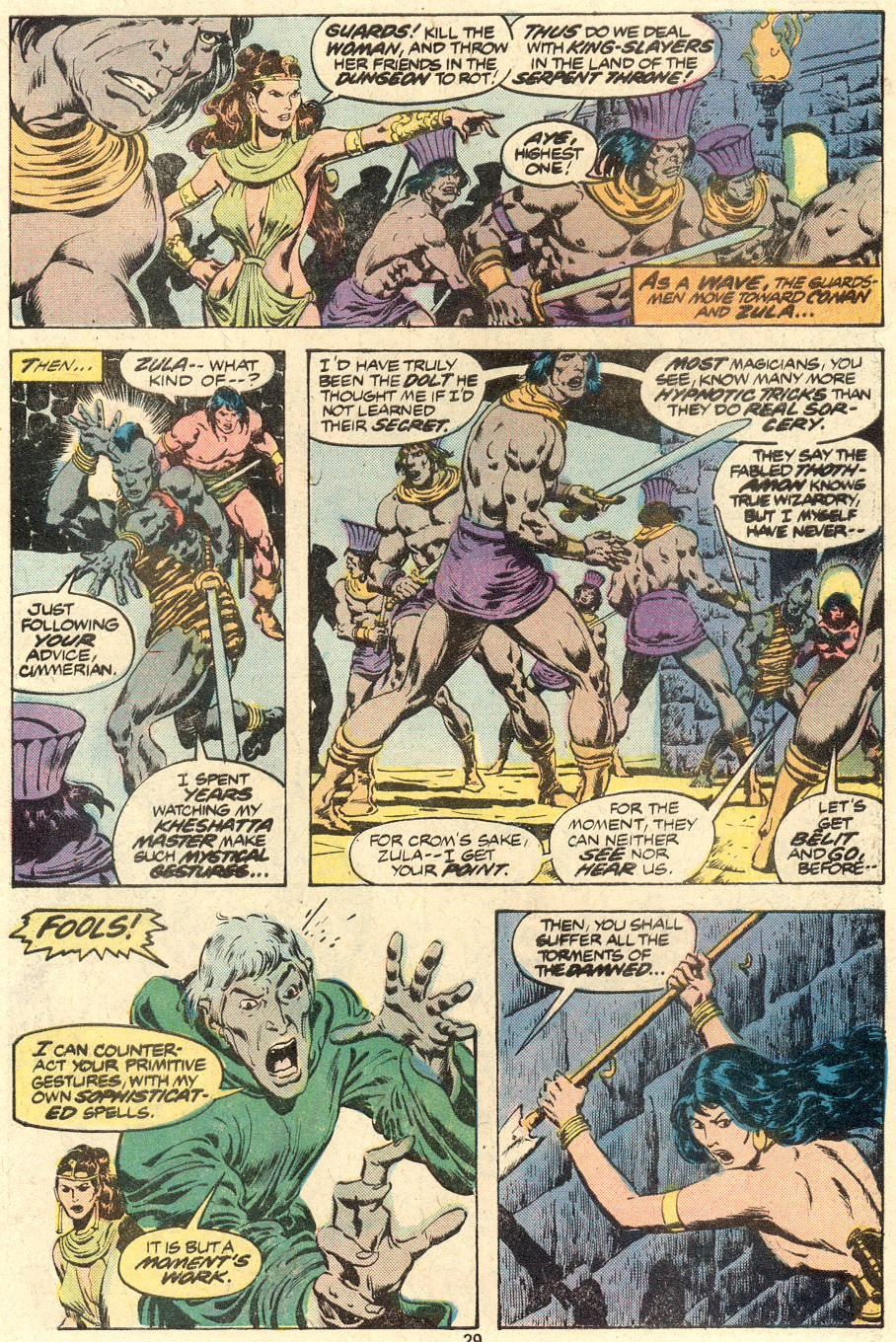 Read online Conan the Barbarian (1970) comic -  Issue #88 - 17