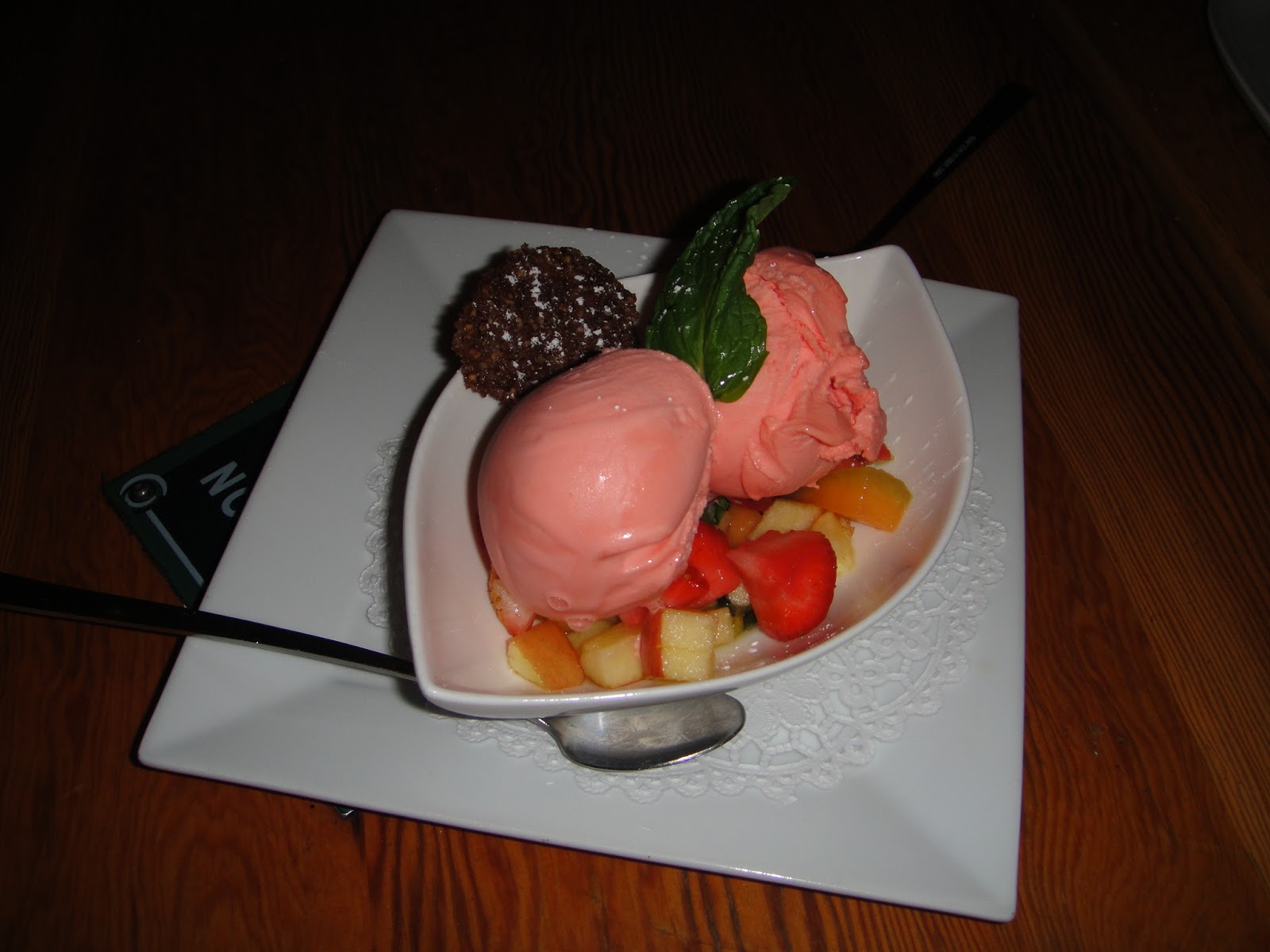 Cafe Salade de Fruits MISSVANCOUVERPIGGY