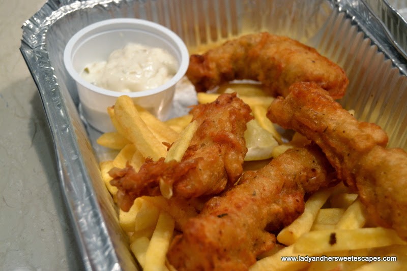 Centro Capital Centre's fish and chips