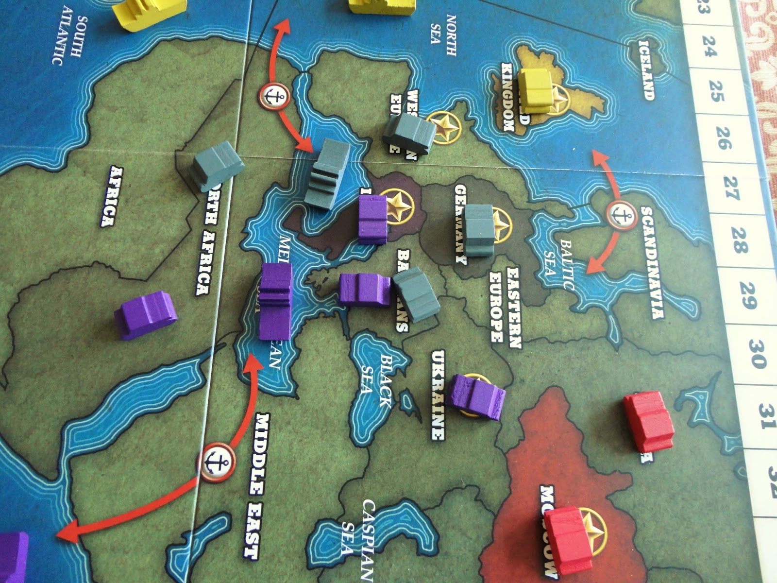 10/ 12mm WW2 and 6mm Napoleonic gaming: Quartermaster General WW2 board ...