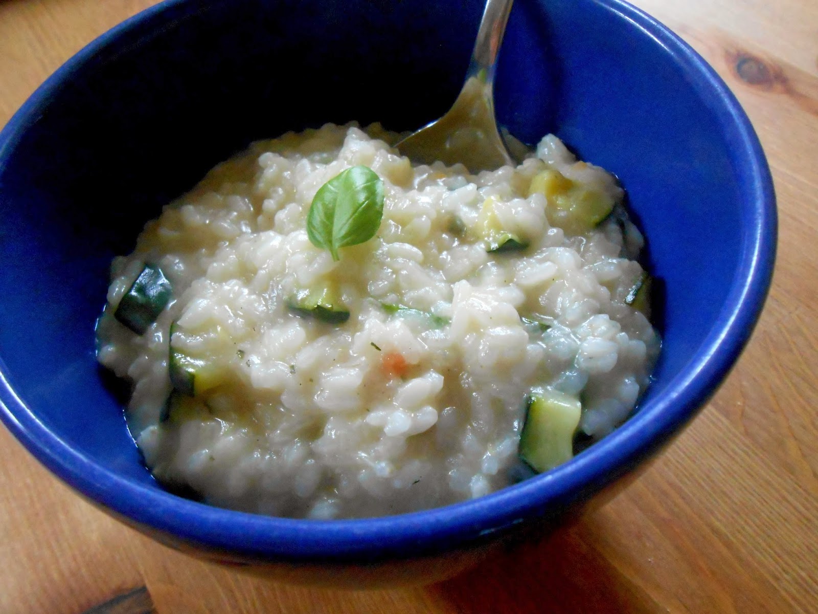 La vie gourmande: Zucchini-Risotto mit Basilikum