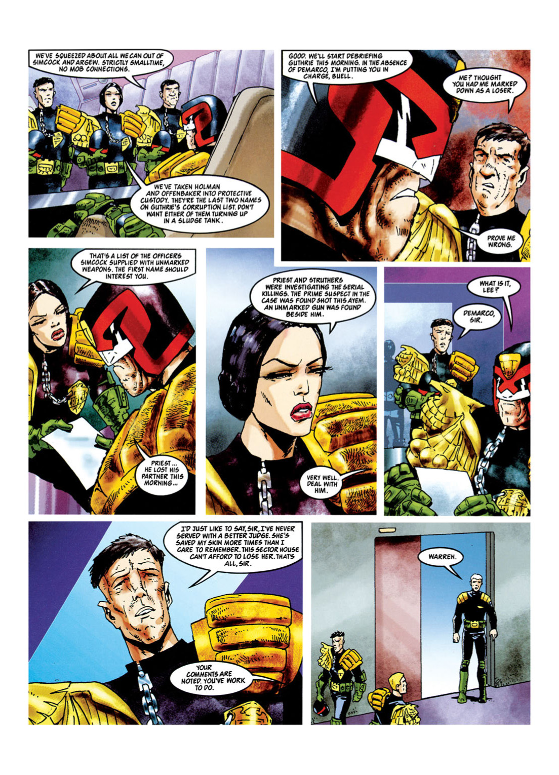 Read online Judge Dredd: The Complete Case Files comic -  Issue # TPB 25 - 40