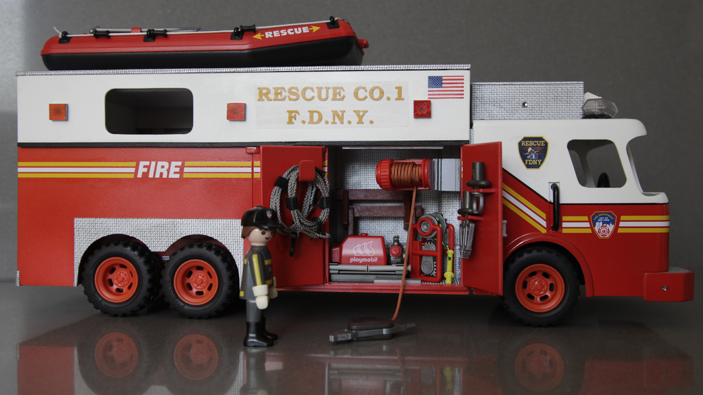 playmobil 123 pompier