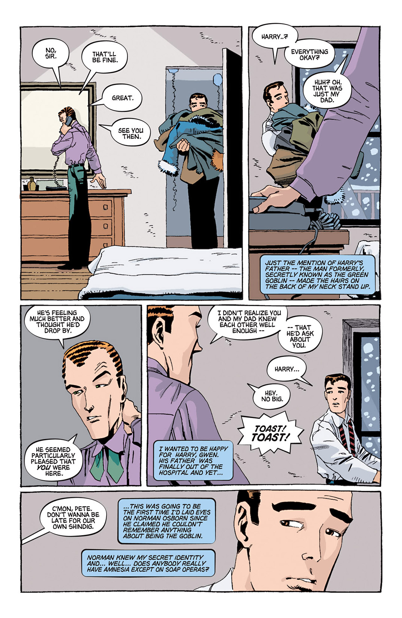 Read online Spider-Man: Blue comic -  Issue #6 - 8