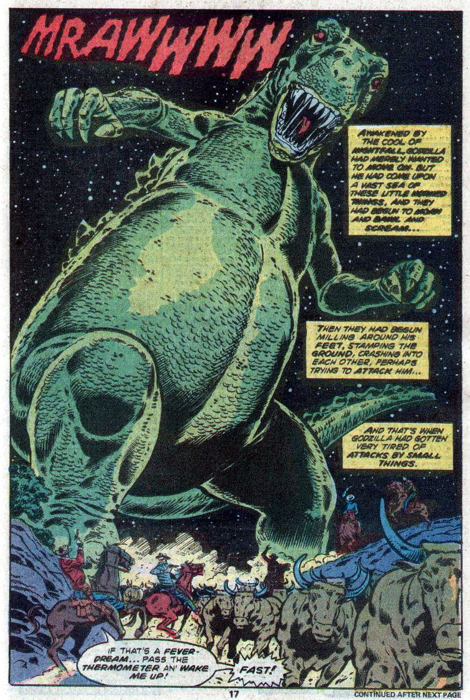 Read online Godzilla (1977) comic -  Issue #15 - 12