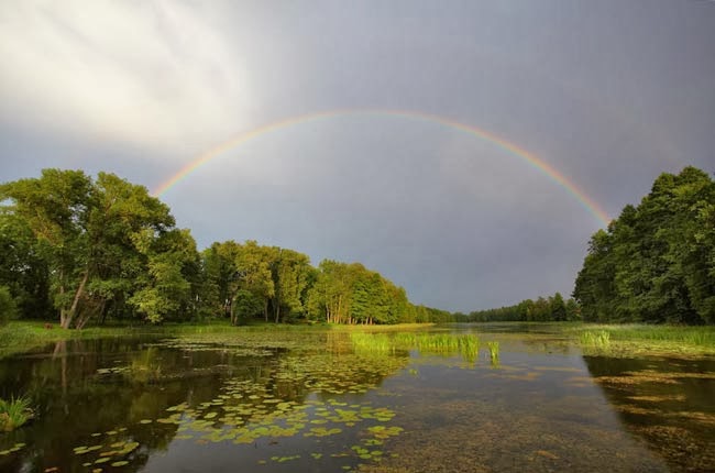 Fenomena Alam Pelangi Ganda Yang Menakjubkan