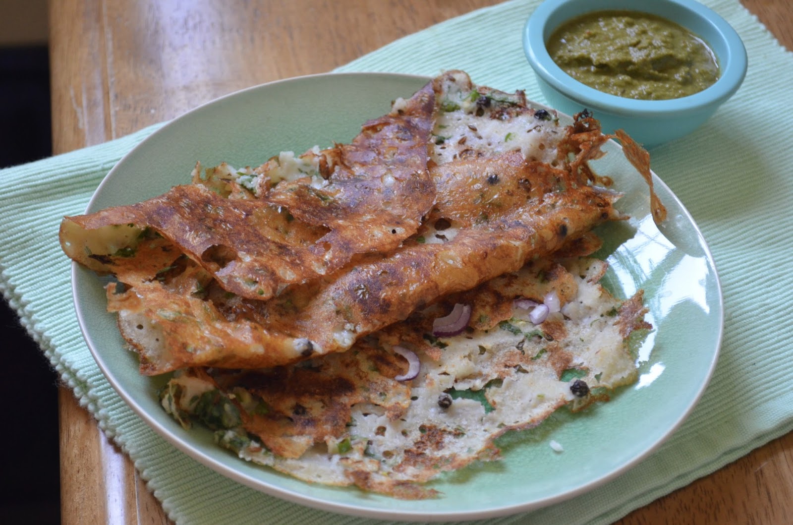 Dishing With Divya Onion Rava Dosa