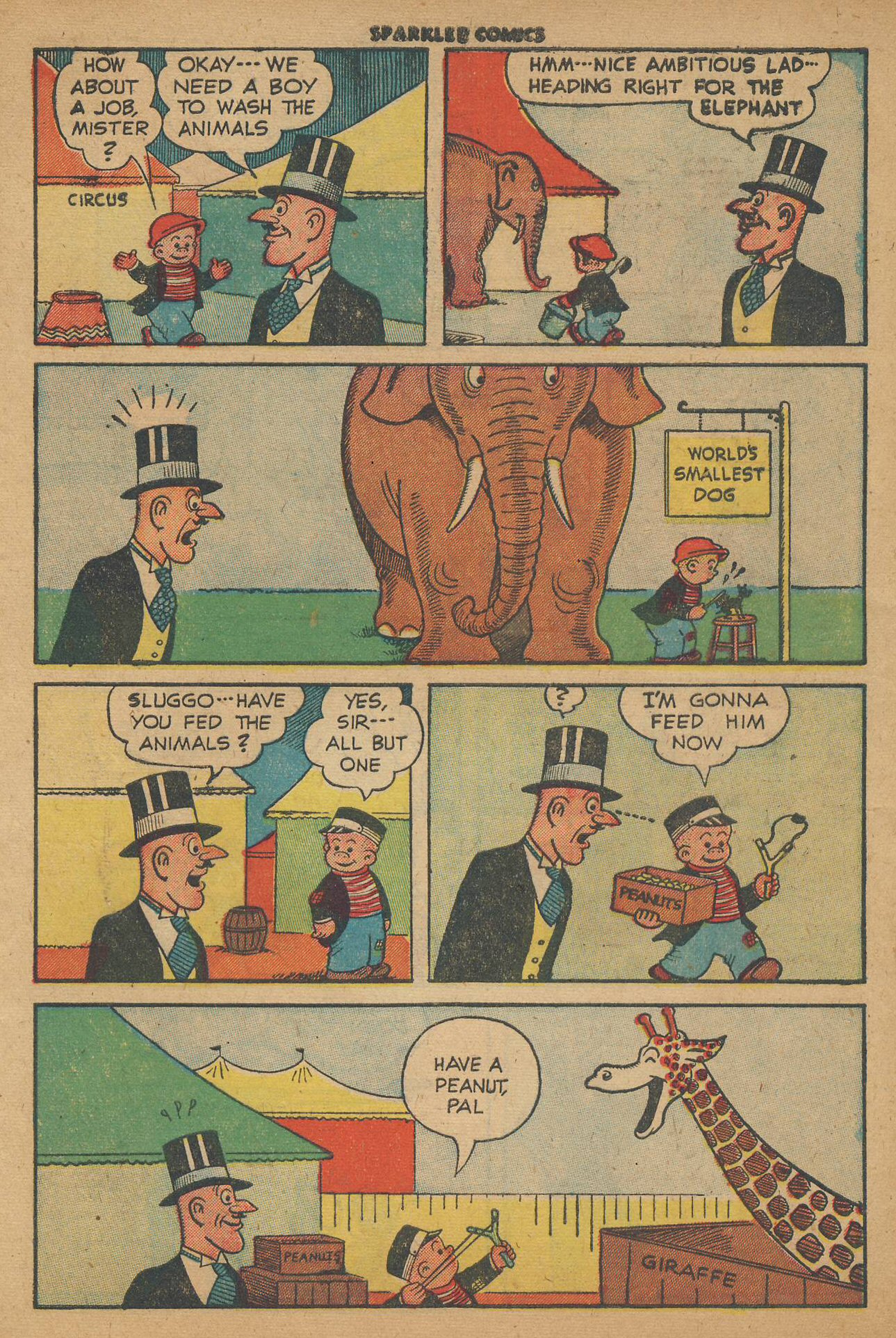 Read online Sparkler Comics comic -  Issue #88 - 5