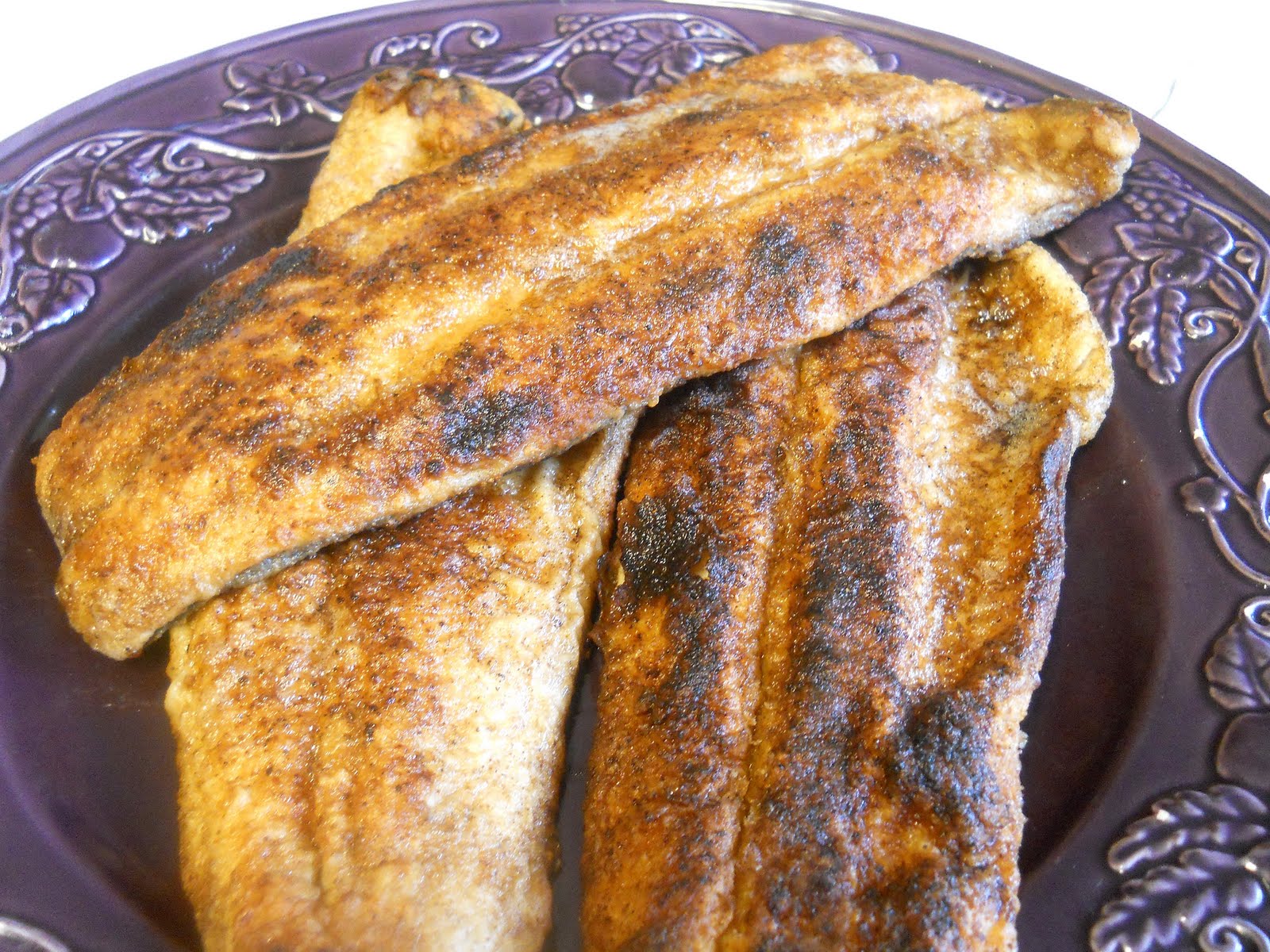 THREE FOOD WORDS Fresh Trout Almondine