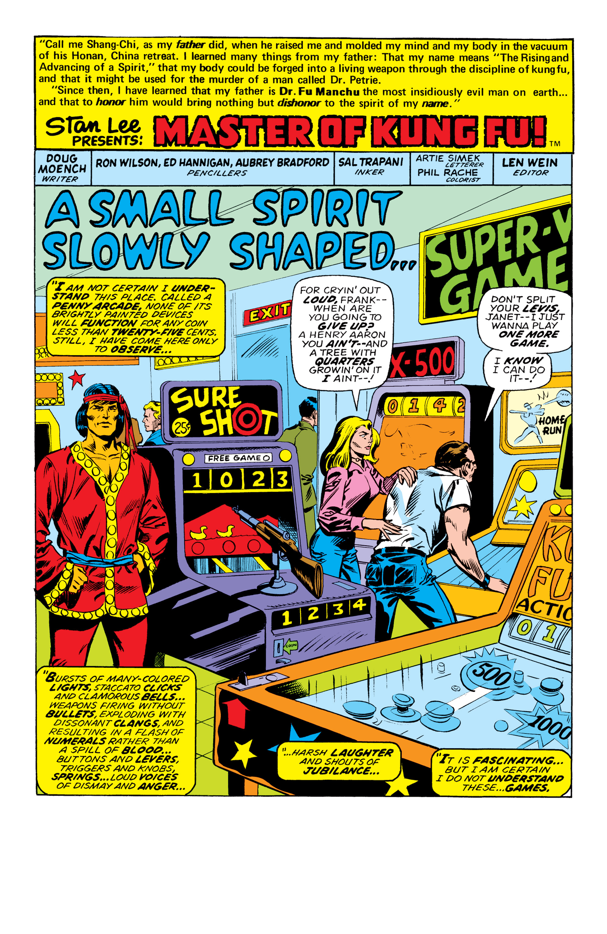 Read online Master of Kung Fu Epic Collection: Weapon of the Soul comic -  Issue # TPB (Part 5) - 4