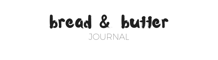 bread and butter journal