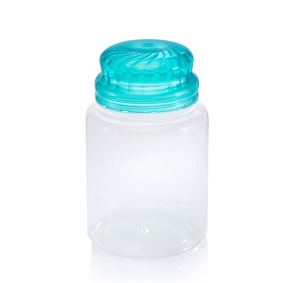 Coral Sparkling canister Set Large (Set of 3)