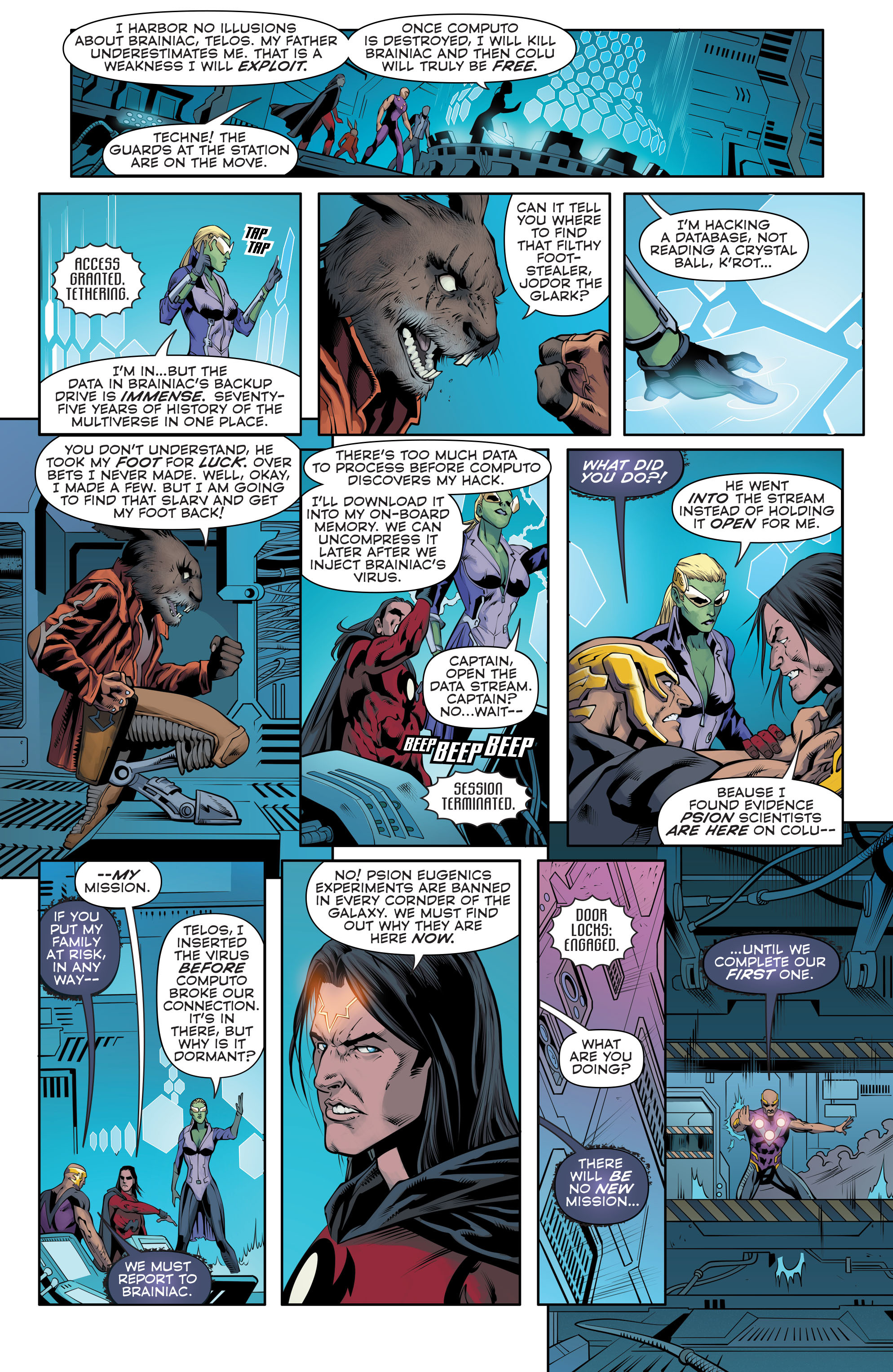 Read online Telos comic -  Issue #2 - 18