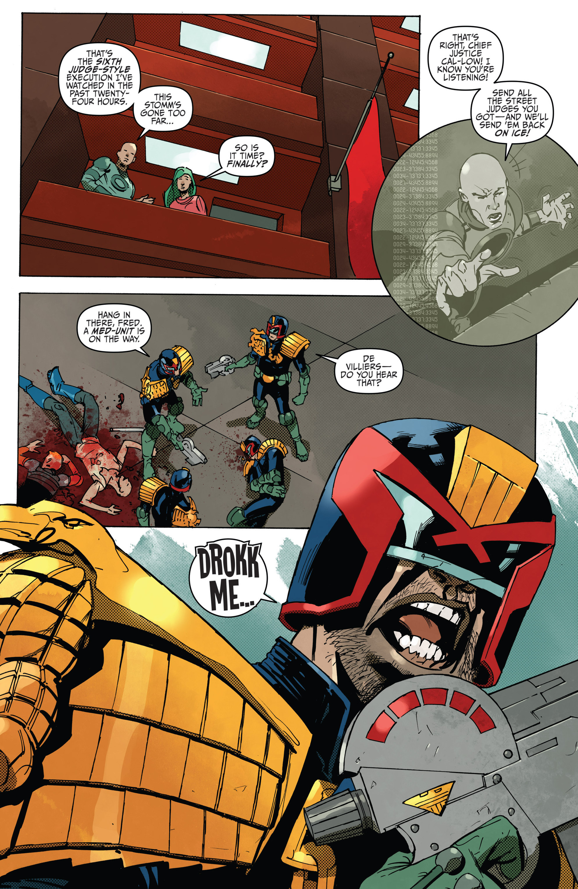 Read online Judge Dredd (2012) comic -  Issue #25 - 9