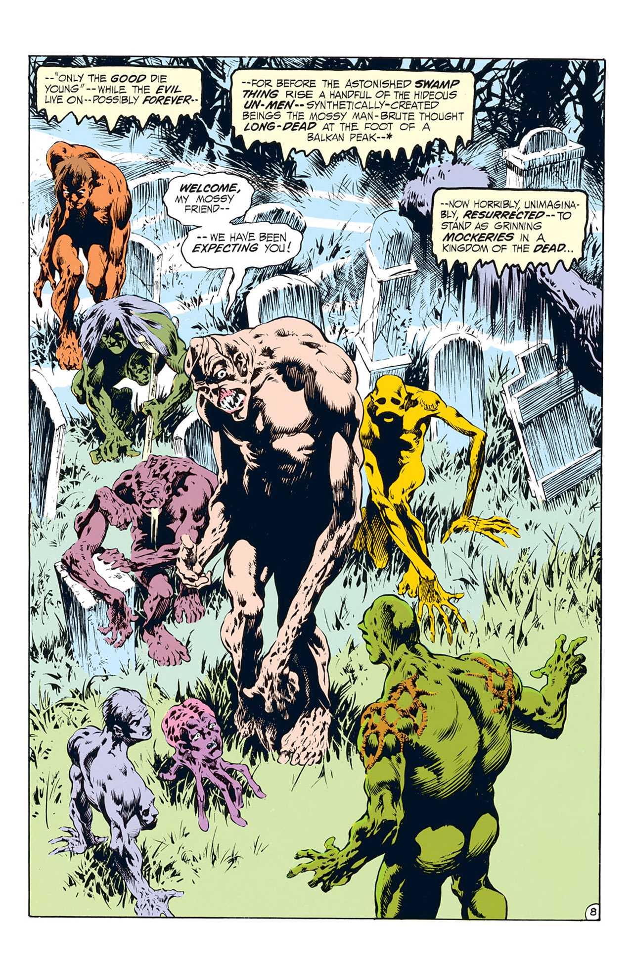 Read online Swamp Thing (1972) comic -  Issue #10 - 9