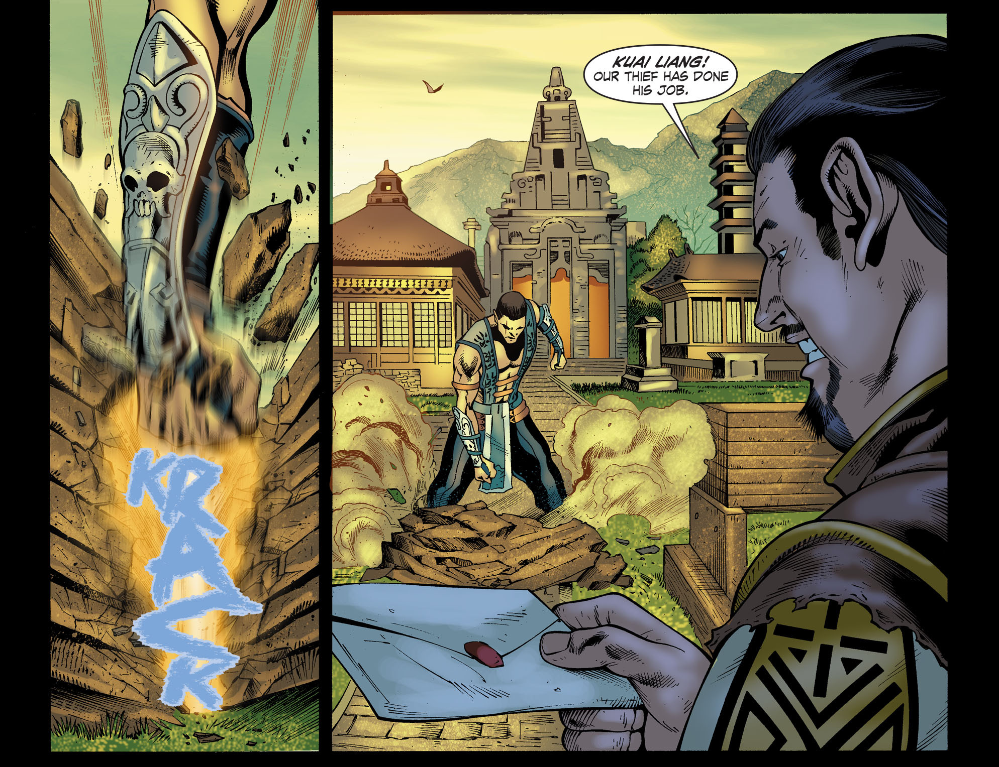 Read online Mortal Kombat X [I] comic -  Issue #34 - 22