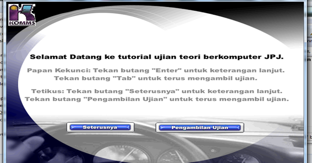 Soalan Ujian Kurikulum Pendidikan Pemandu (KPP Test 