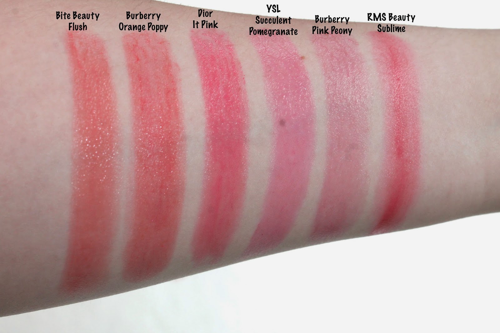 burberry pink peony lipstick